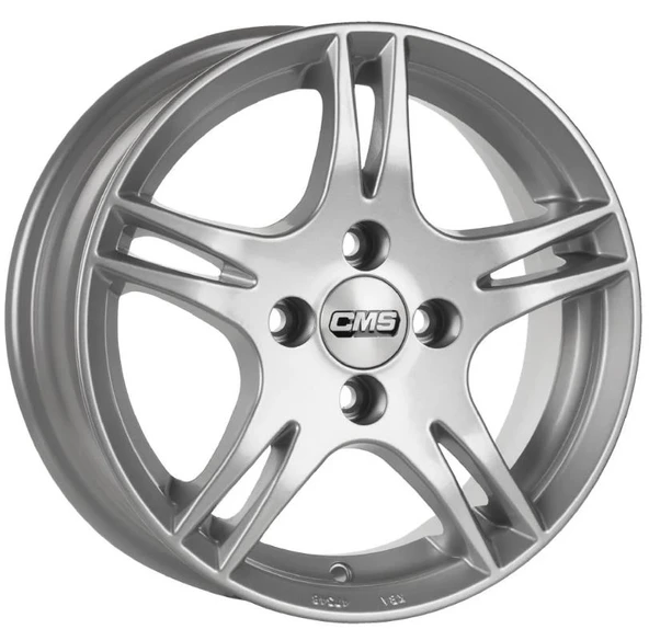 CMS-485-07 5.5x14" -4x108 ET39 63.4 Silver  Jant (4 Adet)