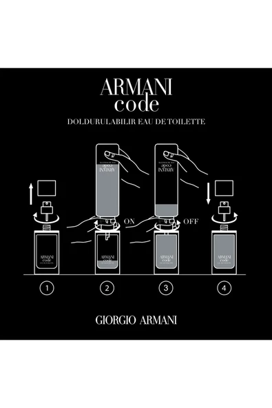 GİORGİO ARMANİ Code Edt 125 Ml Erkek Parfüm 3614273636513 - Resim 7