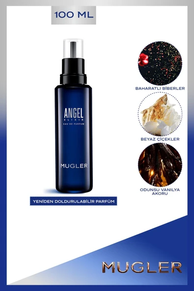 MUGLER Angel Elixir Edp Refill 100 Ml Kadın Parfüm 3614273764896 ürün görseli