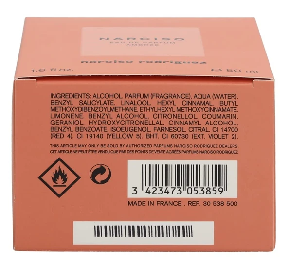 NARCİSO RODRİGUEZ Narcıso Rodrıguez Narcıso Ambre 50ml Edp - Resim 5