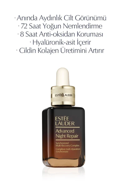 ESTEE LAUDER Yaşlanma Karşıtı Serum - Advanced Night Repair Onarıcı Gece Serumu - 75 ml - Resim 4