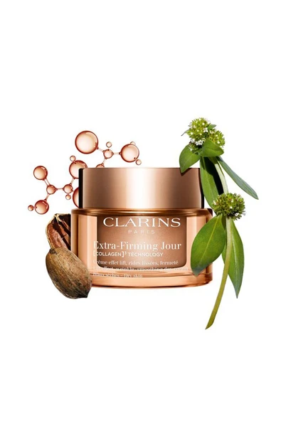 CLARİNS Extra-firming Jour Collagen Technology Kuru Ciltler Krem 50 ml - Resim 3