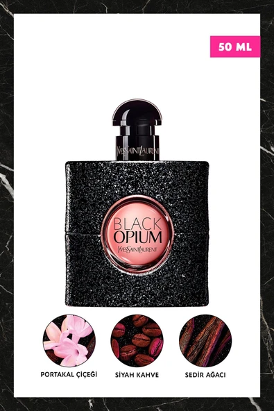YVES SAİNT LAURENT Black Opium Edp 50 ml Kadın Parfüm 3365440787919 ürün görseli