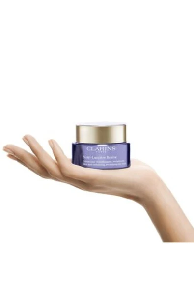 CLARİNS Nutri Lumiere Revive Day Cream 50 ml Besleyici Onarıcı Krem - Resim 2