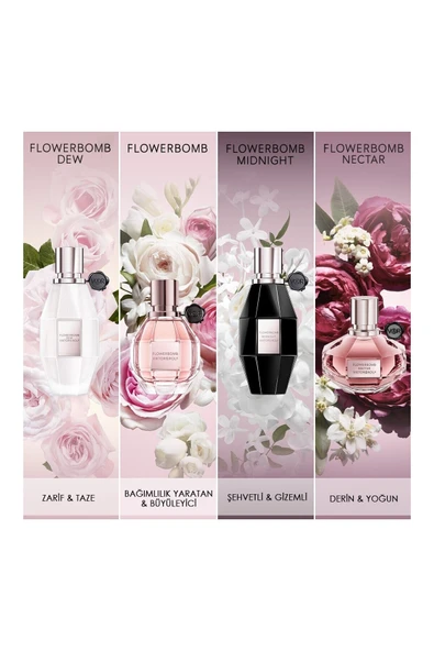 VİKTOR&ROLF Flowerbomb Nectar Edp 50 ml Kadın Parfümü 3614272046283 - Resim 6