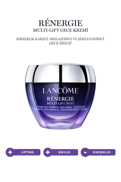 LANCOME Rénergie Nuit Multi-lift Sıkılaştırıcı Gece Kremi 50 ml 3605532670270