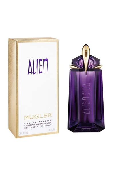 MUGLER Alien Edp 90 ml Refillable Kadın Parfüm 3439600056969 - Resim 2