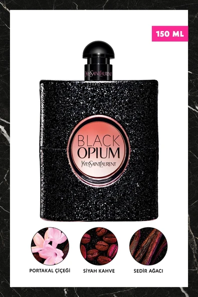 YVES SAİNT LAURENT Black Opium Edp 150 ml Kadın Parfüm 3614271969477 ürün görseli