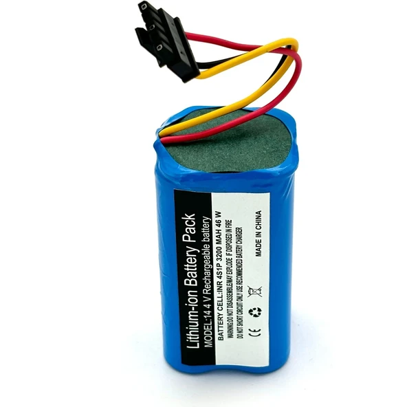 Xiaomi Mop 2 Lite MJSTL Robot Süpürge 3200 mAh 14.4 V  Batarya – Orjinal Uyumlu Uzun Ömürlü, Yüksek Performans Pil - 3