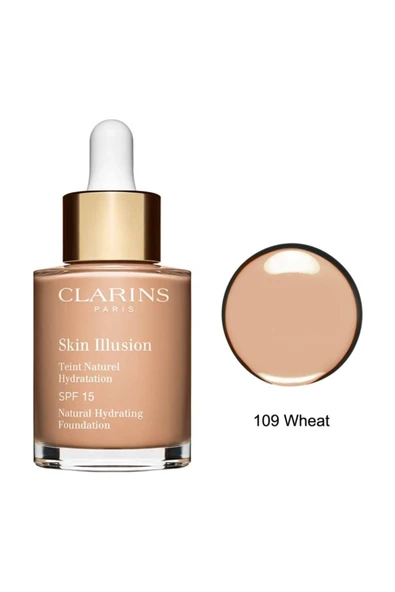 CLARİNS Skin Illusion Natural Foundation 109 Wheat ürün görseli