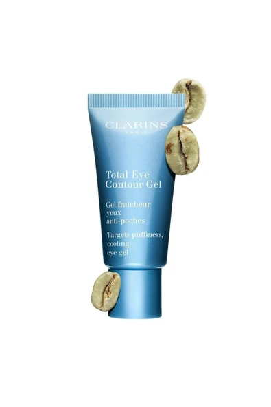 CLARİNS Total Eye Contour Gel - Kafein Ve Gingko Biloba Özü Içeren Koyu Halka Karşıtı Göz Çevresi Jeli 20 Ml - Resim 4