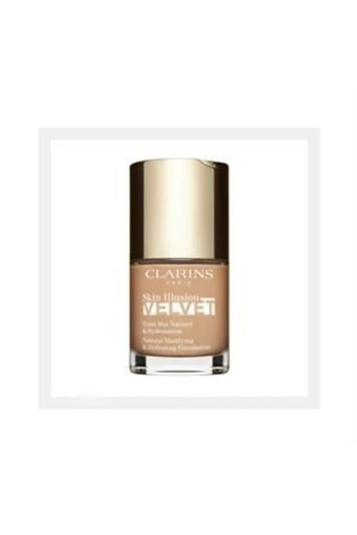 CLARİNS Skin Illusion Velvet 110n Wheat 30 ml ürün görseli
