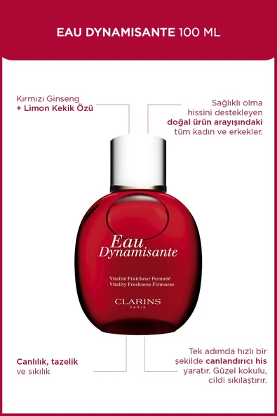 CLARİNS Eau Dynamisante Vücut Spreyi 100ml