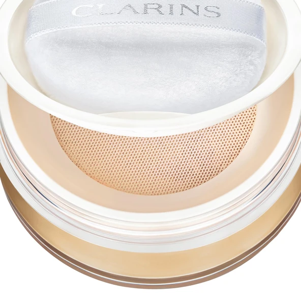 CLARİNS Ever Matte Loose Powder 01 - Transculent Light - Resim 4