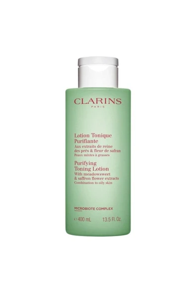 CLARİNS Toning Lotion With Iris 400 ml Yağlı Ciltler Için Tonik - Resim 2