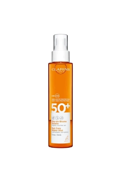 CLARİNS Body Sun Care Water Mist Spf50 150 ml Vücut Güneş Bakımı ürün görseli