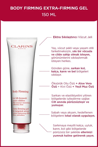 CLARİNS Body Firming Extra-firming Gel 150ml. ürün görseli