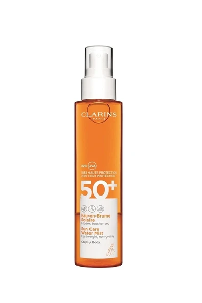 CLARİNS Body Sun Care Water Mist Spf50 150 ml Vücut Güneş Bakımı - Resim 2