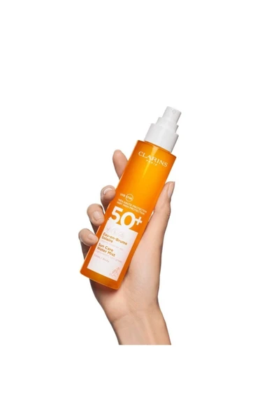 CLARİNS Body Sun Care Water Mist Spf50 150 ml Vücut Güneş Bakımı - Resim 5