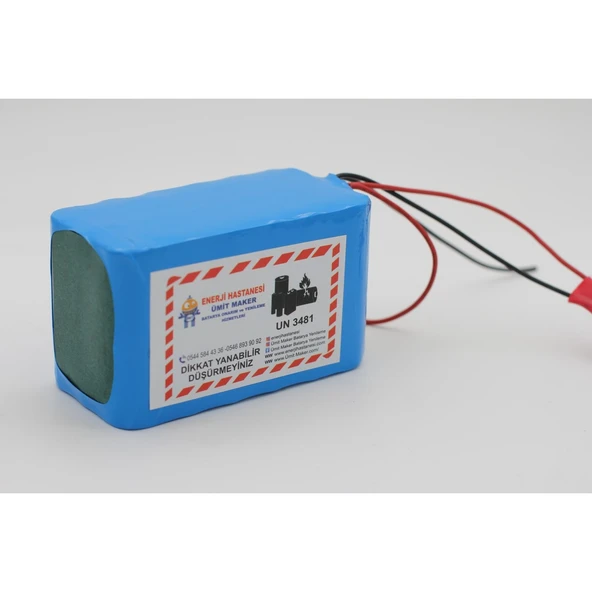 Ümit Maker 12.6V 25AH Lityum Batarya (Şarj Aleti Hediyedir.) ürün görseli