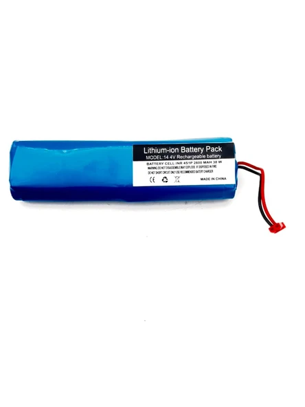 Zaco V5S Pro Robot Süpürge 2600 mAh 14.4 V  Batarya – Orjinal Uyumlu Uzun Ömürlü, Yüksek Performans Pil - 1