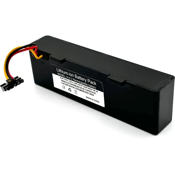 Conga 3390 Robot Süpürge 3200 mAh 14.4 V,  Batarya – Orjinal Uyumlu Uzun Ömürlü, Yüksek Performans Pil - 1