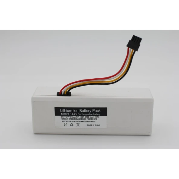 Xiaomi Mi Vacuum Mop 2c 2in1 Robot Süpürge 6400 mAh 14.4 V Kutulu Batarya – Orjinal Uyumlu Uzun Ömürlü, Yüksek Performans Pil - 2