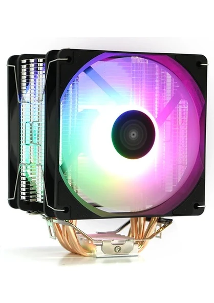 Dark FREEZER X123 DUO DKCCX123DUO (intel-Amd Destekli) RGB LED 2*120mm Kule Tipi Soğutucu