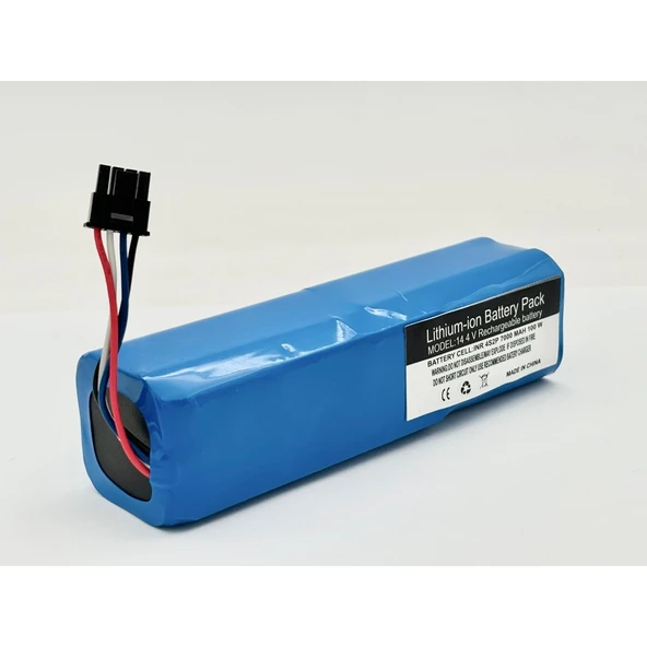 Mop Pro 2+ Robot Süpürge 6400 mAh 14.4 V  Batarya – Orjinal Uyumlu Uzun Ömürlü, Yüksek Performans Pil