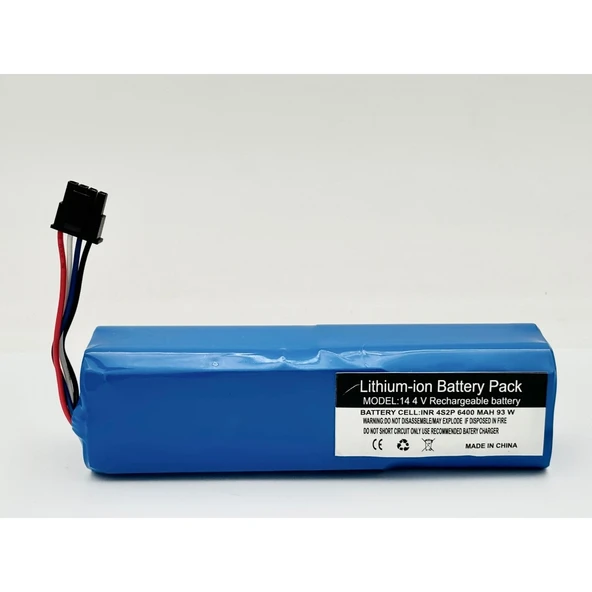 Xiaomi Mop Pro 2+3d Robot Süpürge 6400 mAh 14.4 V  Batarya – Orjinal Uyumlu Uzun Ömürlü, Yüksek Performans Pil - Resim 2