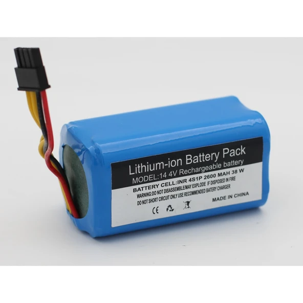 Proscenic P1 Robot Süpürge 2600 mAh 14.4V  Batarya – Orjinal Uyumlu Uzun Ömürlü, Yüksek Performans Pil - 1