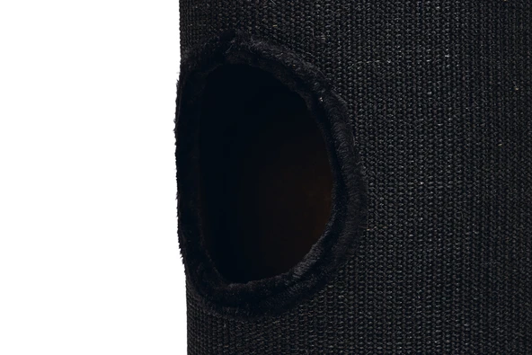 Beeztees Kedi Tırmalama ve Oyun Evi, Siyah, 37x70cm - Resim 7