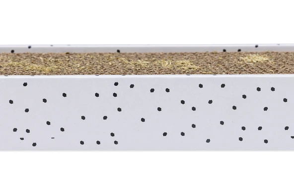 Beeztees Kedi Karton Tırmalama Kutusu ve Kediotu, 47x12,5x4,5cm - Resim 4