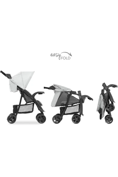 Shopper Neo II Bebek Arabası – Gri - 4