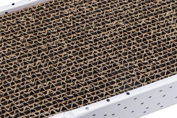 Beeztees Kedi Karton Tırmalama Kutusu ve Kediotu, 47x12,5x4,5cm - Resim 5