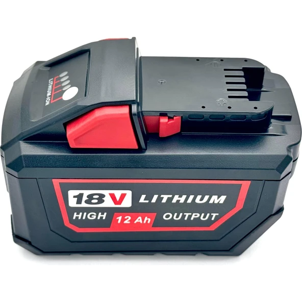 Milwaukee Uyumlu 18V 12 Ah Batarya - Resim 4