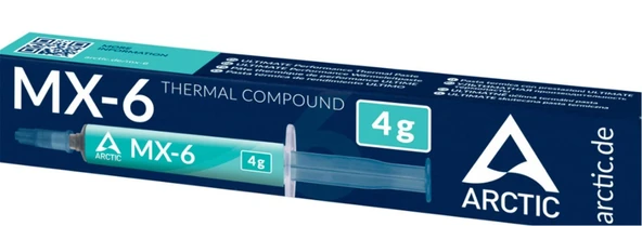 ARCTICAR ACTCP00080A MX-6 4G Yüksek Performanslı Termal MacunMX-6 4G Yüksek Perform Termal Macun - 2
