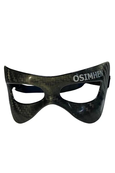 ATAKSTEDA Osimhen Maske Lastikli Karbon Desenli Çoçuk - 2
