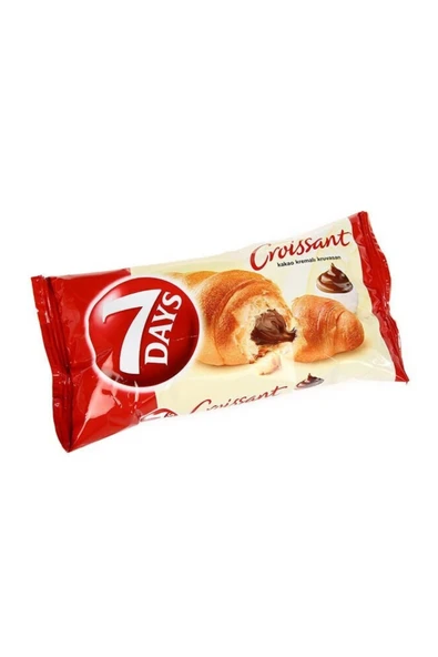 7DAYS Kruvasan Kakao Kremalı 72g*24 Adet