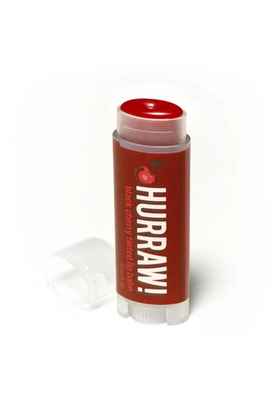Hurraw Black Cherry Tinted Lip Balm Dudak Balmı Vişne 4.8g