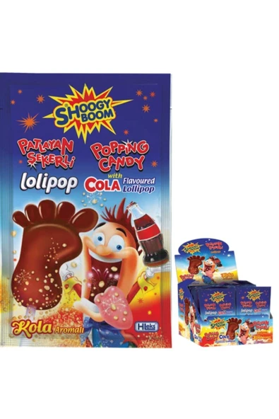 Hleks Crazy Dıps Patlayan Kolalı Şeker 48 Adet 12 gr Topitoplu