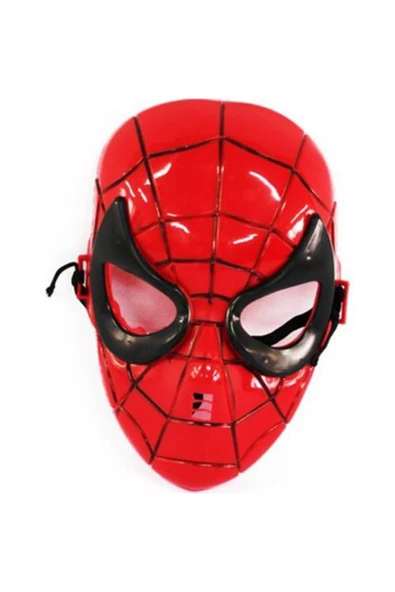 Nurvayestore Spiderman Plastik Maskesi Örümcek Adam Maskesi