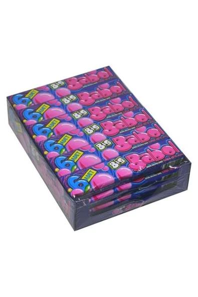 Big Babol Şekerli Sakız Karışık Meyve Aromalı 18 Adet X 27 G