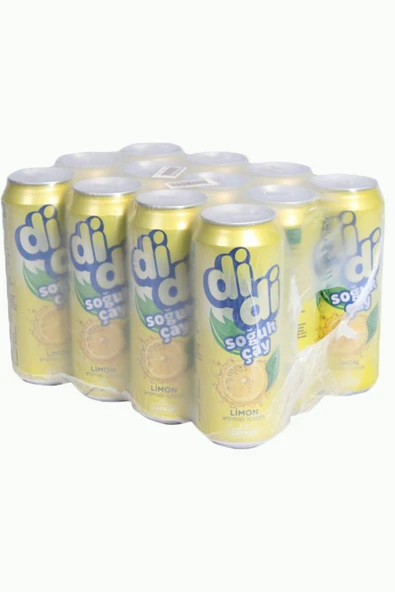 Çaykur Didi Limon Aromalı Soğuk Çay 500ml X12