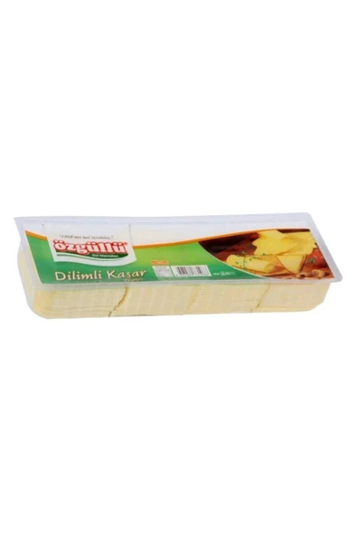 Özgüllü kaşar Özgüllü Dilimli Tost Peyniri 1 Kg X2 Adet