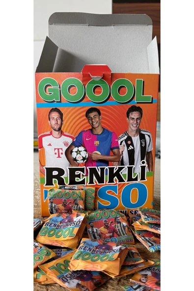 ERTOYS STORE SÜPER GOOOL FUTBOL RENKLİ TASO 50 ADET - 2