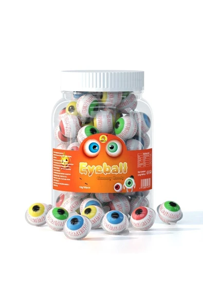 Eyeball Troli Göz - Pop Eye 6"lı Dökme Helal Sertifikalı 6 Adet - 2