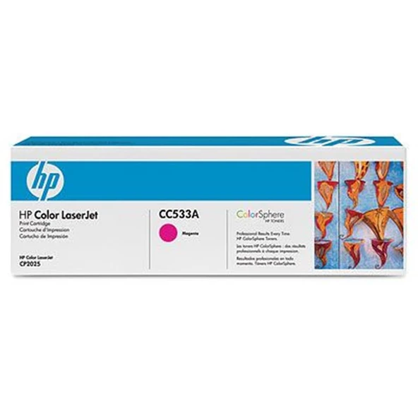 HP 304A Magenta Kırmızı 2.800 Sayfa Toner CC533A ürün görseli 1