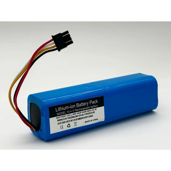 Roborock S52 Robot Süpürge 6400 mAh 14.4 V Yanmaz Batarya – Orjinal Uyumlu Uzun Ömürlü, Yüksek Performans Pil ürün görseli 1