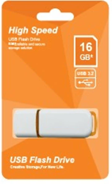 Elba 16GB Plastik Beyaz-Turuncu 3.2 USB Flash Bellek